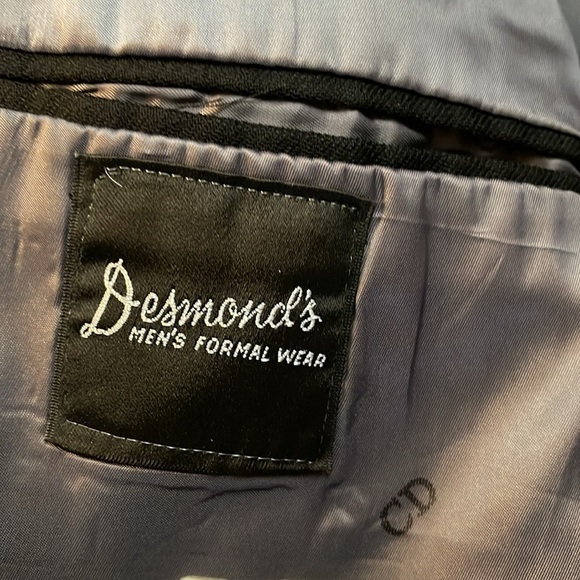 🌹VTG :CHRISTIAN DIOR DESMOND’S FORMAL WEAR JACKET-80'S-90'S - Picture 5 of 14